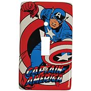 Captain America Light Switch Plate